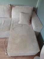 Bank (mag snel weg), Huis en Inrichting, Ophalen, Bohemian /ribstof bank, Hoekbank, 75 tot 100 cm