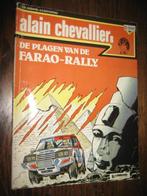 Alain chevallier 8 de plagen van de farao-rally 1e druk 1984, Eén stripboek, Ophalen of Verzenden, Gelezen