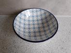 Schaal 11 cm. Blauw Wit Cirkel Loft, Ophalen of Verzenden, Overige stijlen, Porselein, Schaal of Schalen