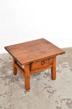 Antiek Spaans tafeltje primitive side table bijzettafel 1850, Ophalen of Verzenden, Gebruikt