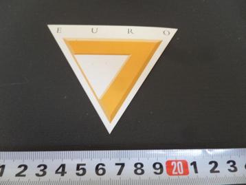 sticker driehoek euro beschikbaar voor biedingen