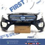 W156 BUMPER + DIAMOND GRIL FACELIFT GLA AMG VOORBUMPER ZWART, Gebruikt, -, Voor, Ophalen of Verzenden