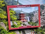 Castorland puzzel 'Seiganto-Ji tempel Japan', Ophalen, 500 t/m 1500 stukjes, Zo goed als nieuw, Legpuzzel