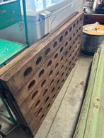 Houten Wijnrek - Vintage Stijl, Ophalen, Gebruikt, 25 flessen of meer, 75 cm of meer