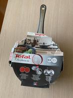 Tefal inductie hapjespan + deksel 24 cm, Overige typen, Ophalen of Verzenden, Keramische plaat, Nieuw