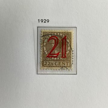 nederland NVPH 224 gestempeld beschikbaar voor biedingen