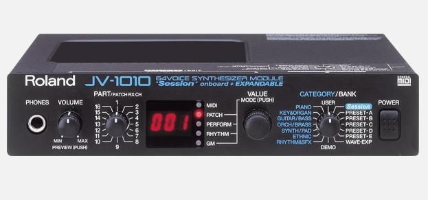 Roland JV-1010 synthesizer module, Muziek en Instrumenten, Soundmodules, Gebruikt, Roland, Ophalen