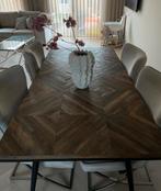 Houten Eettafel 90x180 cm GOUDA, Huis en Inrichting, Tafels | Eettafels, Ophalen, Gebruikt, Eikenhout, 50 tot 100 cm