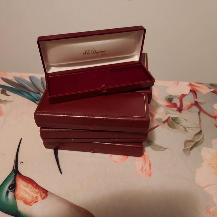 10 S.T. Dupont Horloge Doosjes, Verzamelen, Overige Verzamelen, Ophalen of Verzenden