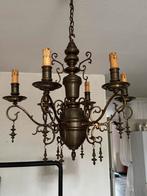 Klassieke hanglamp met 5 armen, Huis en Inrichting, Ophalen, Gebruikt, Metaal
