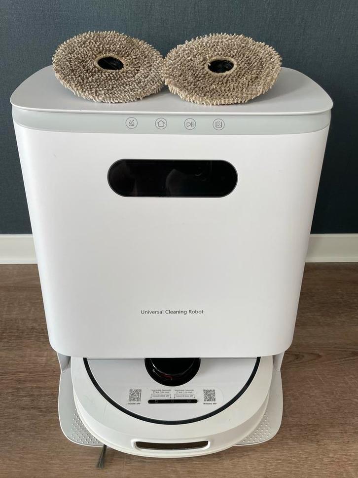 Roidmi Dweil- en Stofzuigerrobot, Witgoed en Apparatuur, Stofzuigers, Gebruikt, Robotstofzuiger, Minder dan 1200 watt, Reservoir