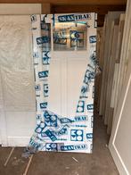 Skantrae Opdekdeur 88x211.5cm Links Nieuw, Doe-het-zelf en Verbouw, Deuren en Horren, Ophalen, 80 tot 100 cm, Binnendeur, Nieuw