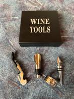 Wijnaccessoire set, wijnset, wine tools, wine tool set, Ophalen of Verzenden, Zo goed als nieuw