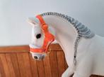 Schleich halster oranje, Ophalen of Verzenden, Zo goed als nieuw, Paard, Beeldje of Figuurtje