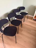 Eetkamer stoel Kwantum Bolzano, Huis en Inrichting, Stoelen, Ophalen, Zwart, Zo goed als nieuw, Vier