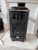 Hout kachel zwart, Huis en Inrichting, Kachels, Ophalen, Gebruikt, Hout, Houtkachel