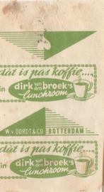 Dirk van den Broek - koffie lunchroom levensmiddelen, Ophalen of Verzenden