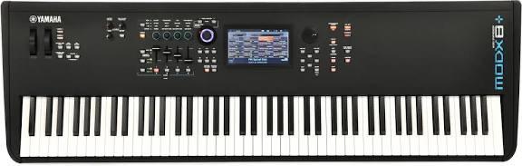 Yamaha MODX 8+ workstation stagepiano synthesizer, Muziek en Instrumenten, Keyboards, Zo goed als nieuw, 88 toetsen, Yamaha, Aanslaggevoelig