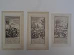 Gravures bijbel smalle weg enge poort martelaren Luyken 1683, Antiek en Kunst, Kunst | Etsen en Gravures, Verzenden