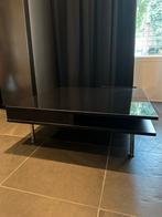 Salontafel zwart, IKEA, glanzend, Huis en Inrichting, Gebruikt, Vierkant, Minder dan 50 cm, 50 tot 100 cm