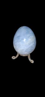 Blauwe Calciet ei, Ophalen of Verzenden, Mineraal