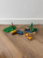 Heel goed Brio houten trein safari set 33720 33721 33723, Ophalen of Verzenden, Zo goed als nieuw, Overige typen