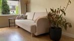 Leuke beige slaapbank, Huis en Inrichting, Banken | Sofa's en Chaises Longues, Ophalen, 100 tot 125 cm, Driepersoons, Zo goed als nieuw