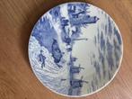 Origineel Delfts Blauw Sierbord – Handgeschilderd – Nr. 516, Ophalen