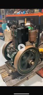 Slavia 14pk bij circa 800toeren 1cilinder, Ophalen of Verzenden, Gebruikt, Dieselmotor, Minder dan 1400 rpm
