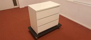 IKEA MALM ladekast – 3 lades, wit - afbeelding 4