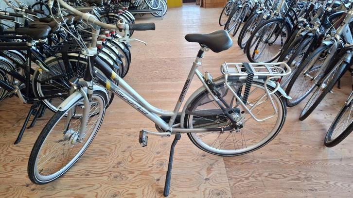 Sparta Amphion L55 N7 Zilver Ref:4201, Fietsen en Brommers, Fietsen | Dames | Damesfietsen, Gebruikt, Sparta, Versnellingen, 53 tot 56 cm
