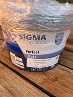 Sigma Perfect Matt - RAL 9016 - 2,5L - Nieuw, Doe-het-zelf en Verbouw, Wit, Nieuw, Ophalen of Verzenden, Verf