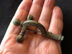 Romeinse KRUISBOOG Fibula mantelspeld SUPER Bodemvondst, Antiek en Kunst, Antiek | Koper en Brons, Ophalen of Verzenden, Brons