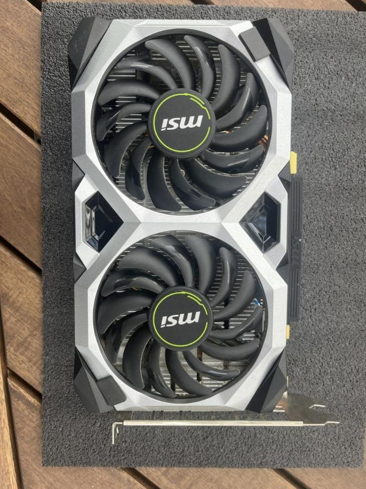 MSI GeForce RTX 2060 met 8GB GDDR6, Computers en Software, Videokaarten, Gebruikt, Nvidia, PCI-Express 3.0, GDDR6, HDMI, DisplayPort