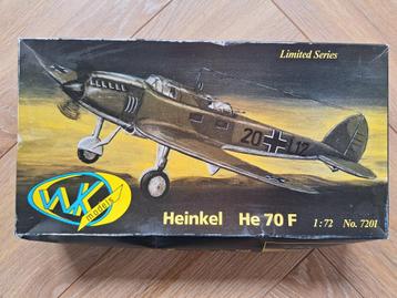 1:72 1/72 WK Models Heinkel He 70F beschikbaar voor biedingen