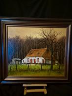 Landschap A. De Man, Antiek en Kunst, Kunst | Schilderijen | Klassiek, Ophalen of Verzenden