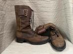 Roberto d’Angelo veterschoen 37 bruin leer nw pr 189,95, Bruin, Lage of Enkellaarzen, Ophalen of Verzenden, Roberto d'Angelo