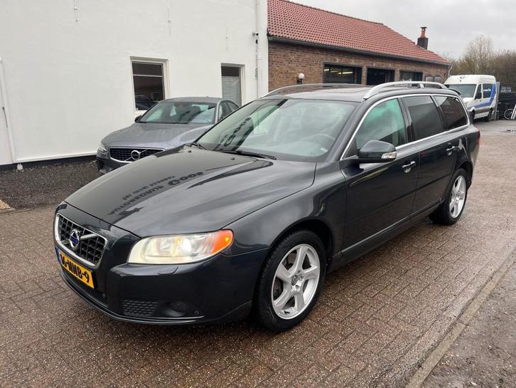 Volvo V70 2.0T Summum Schuifdak Leder, Auto's, Volvo, Bedrijf, V70, ABS, Airbags, Bluetooth, Boordcomputer, Centrale vergrendeling