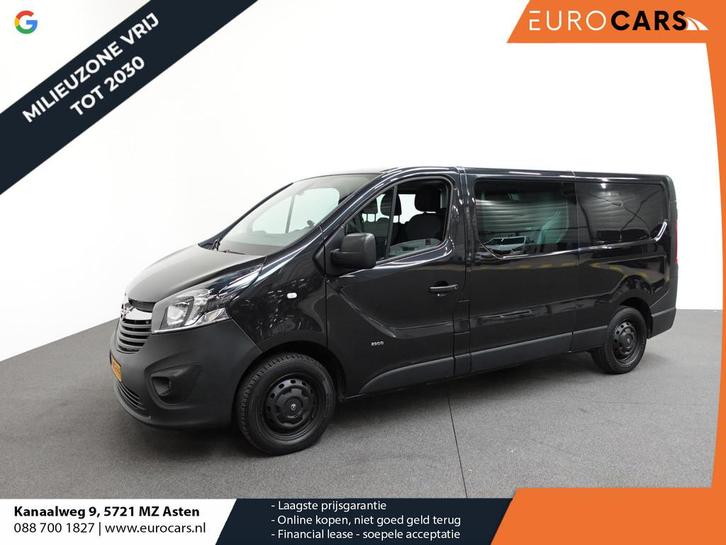 Opel Vivaro 1.6 CDTI L2H1 Dubbele Cabine Edition Dubbele Cab, Auto's, Bestelauto's, Bedrijf, Te koop, ABS, Airconditioning, Alarm