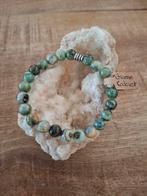 Natuurkralen armband met Groene Calciet, Overige materialen, Met edelsteen, Nieuw, Ophalen of Verzenden