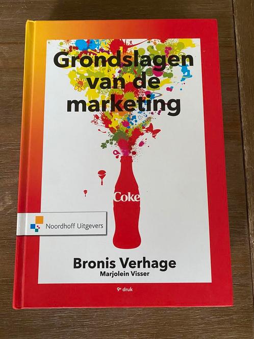 Bronis Verhage - Grondslagen van de marketing, Boeken, Economie, Management en Marketing, Zo goed als nieuw, Economie en Marketing