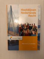 Hoofdlijnen Nederlands recht - C.J. Loonstrook, Boeken, Studieboeken en Cursussen, Ophalen of Verzenden, Zo goed als nieuw, Loonstra