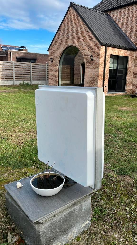 Lichtbak dubbelzijdig, Verzamelen, Merken en Reclamevoorwerpen, Zo goed als nieuw, Lichtbak of (neon) lamp, Ophalen of Verzenden