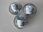 3 kop en schotels - Woods & Sons - design Canton (coloured), Antiek en Kunst, Ophalen of Verzenden