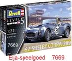 Revell Shelby AC cobra 289 7669 modelbouw 1:25 auto, Hobby en Vrije tijd, Modelbouw | Auto's en Voertuigen, Nieuw, Revell, Ophalen of Verzenden