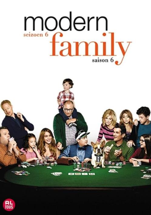 Modern Family - Seizoen 6 , Sealed Ned. Ondert. 3 dvd box, Cd's en Dvd's, Dvd's | Tv en Series, Nieuw in verpakking, Komedie, Boxset