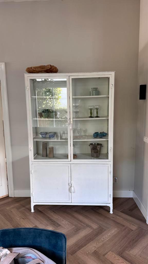 Rustieke Apothekerskast, Huis en Inrichting, Kasten | Buffetkasten, Gebruikt, 200 cm of meer, 100 tot 150 cm, 25 tot 50 cm, Met lade(s)