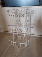Witte Badkamer Hoekrek, Ophalen, (Half)hoge kast, Minder dan 50 cm, Gebruikt