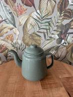 Theekan Emaille Groene theepot enkel ophalen, Ophalen
