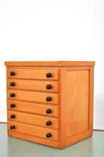 Vintage sieradenkastje beuken ladekastje kast jaren 50, Huis en Inrichting, Kasten | Ladekasten, Minder dan 50 cm, Gebruikt, 5 laden of meer